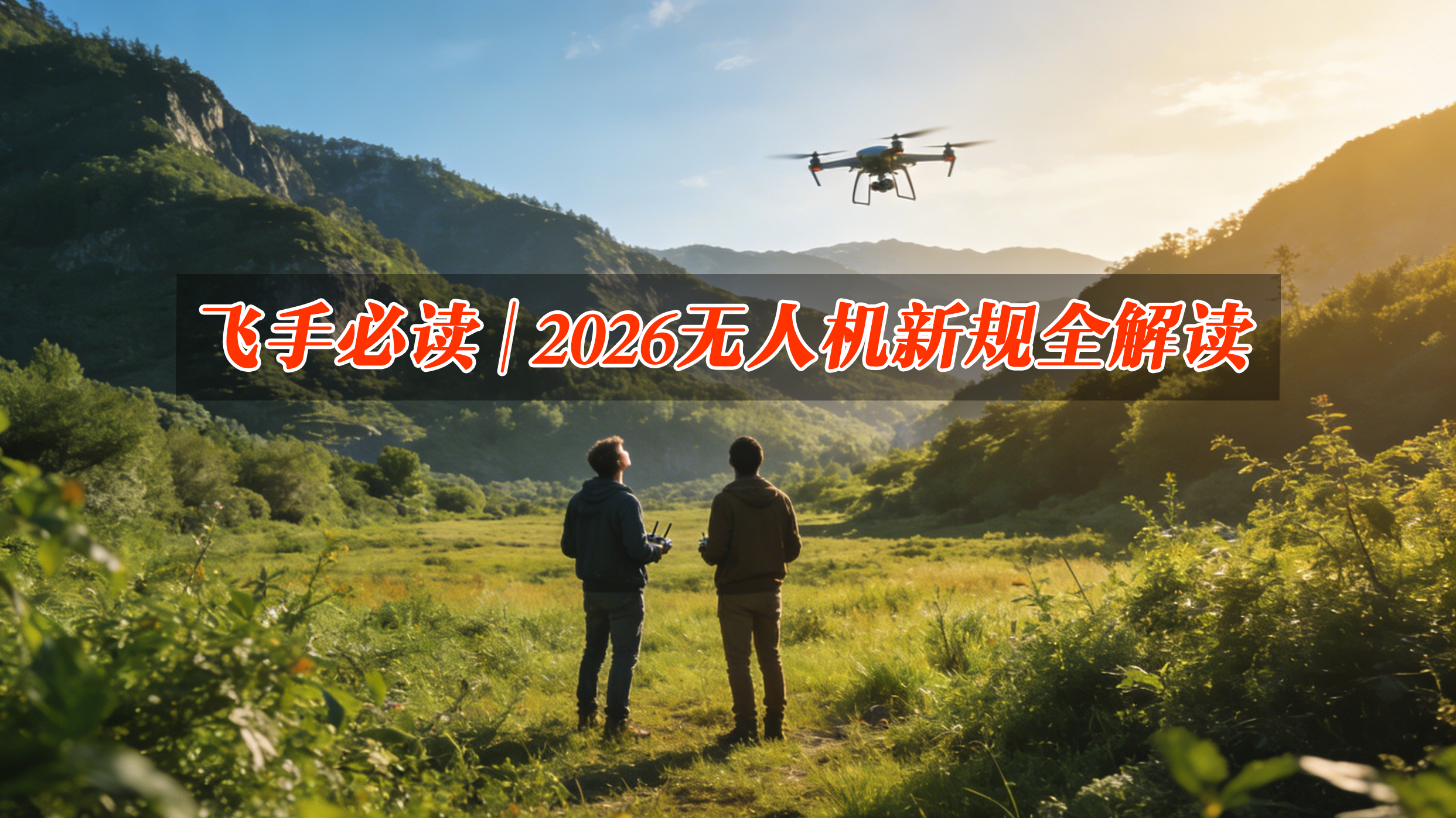 飞手必读-2026无人机新规全解读